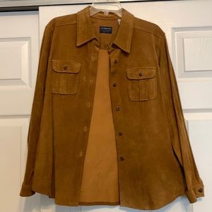 Like new! Vintage Suede Shirt
